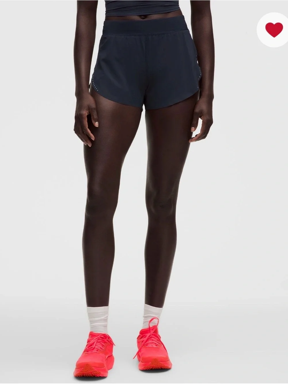 NWT lululemon athletica Fast and Free Navy Blue Women’s Athletic Shorts